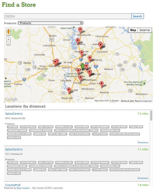 Our Store Locator Easy As 123