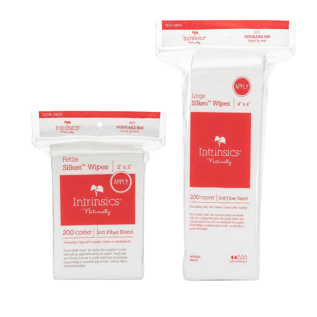Silken Wipes I Skin Care Supply I Intrinsics